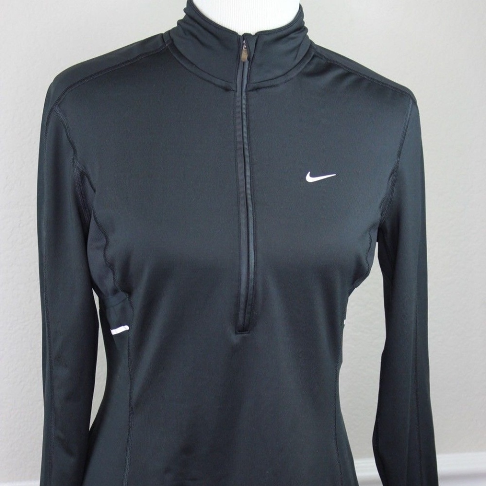 Nike Dri Fit Women's Black Athletic Jacket